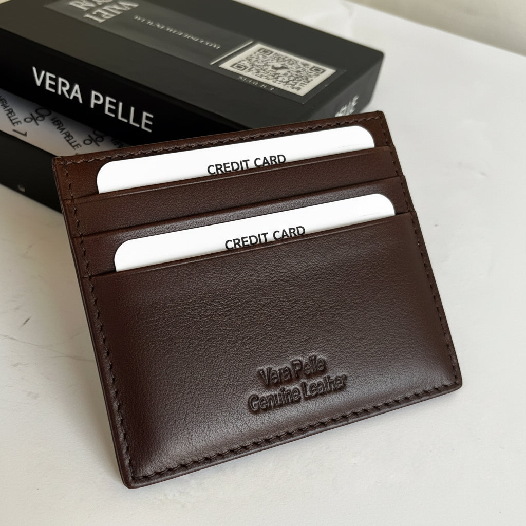 Porta Carte in Pelle Premium New Gersi