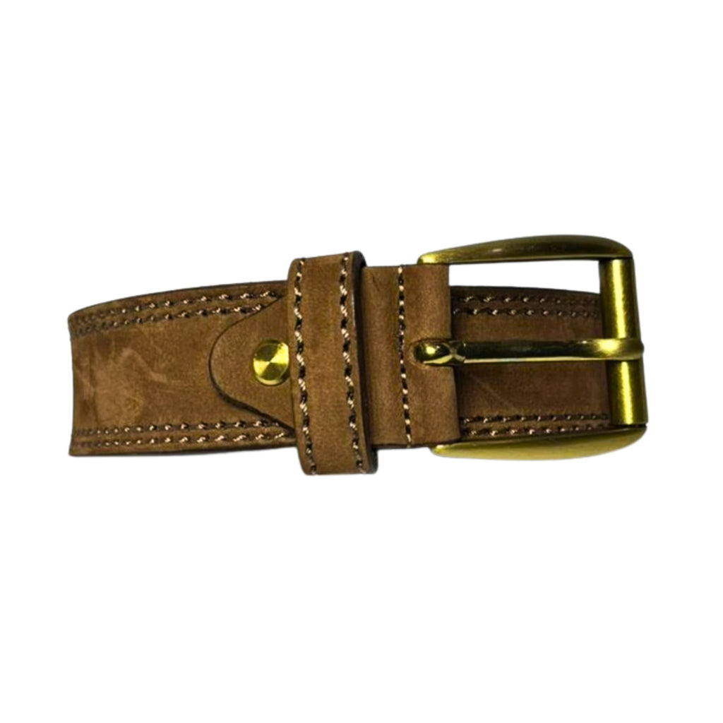 Cintura Uomo Vera Pelle in Nabuk New Gersi