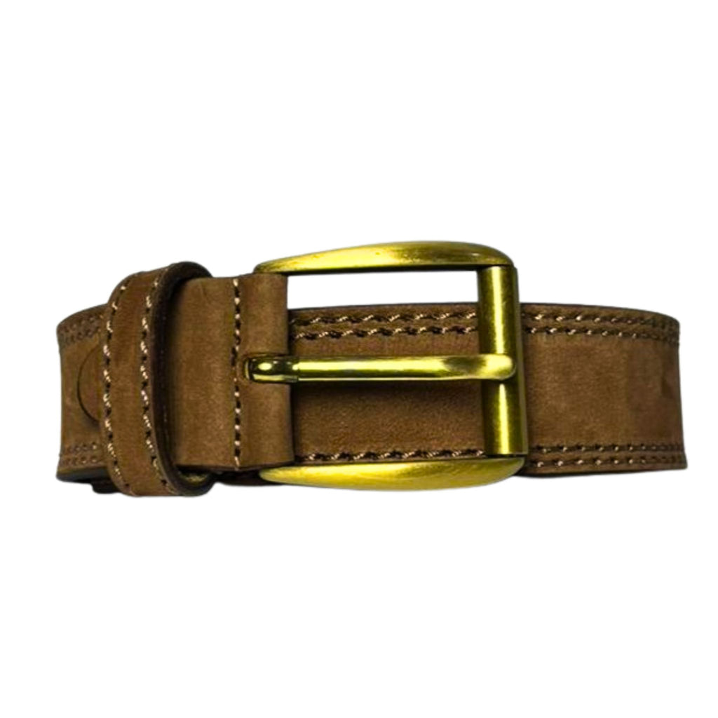 Cintura Uomo Vera Pelle in Nabuk New Gersi