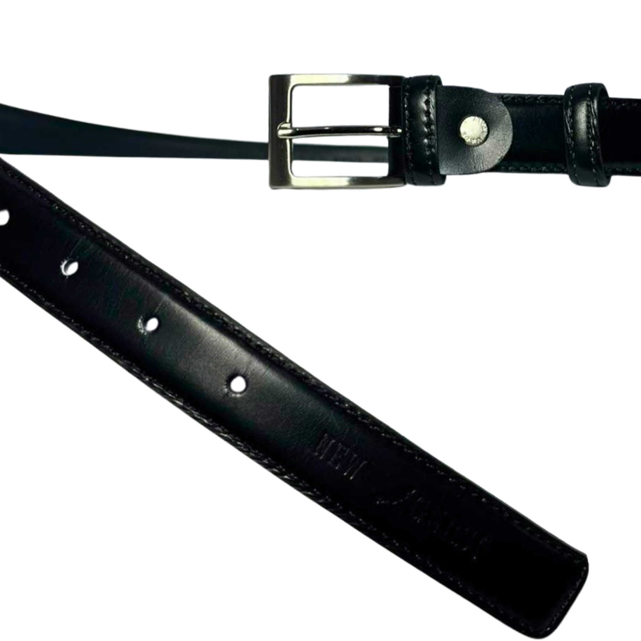 Cintura Donna Vera Pelle Nera New Gersi