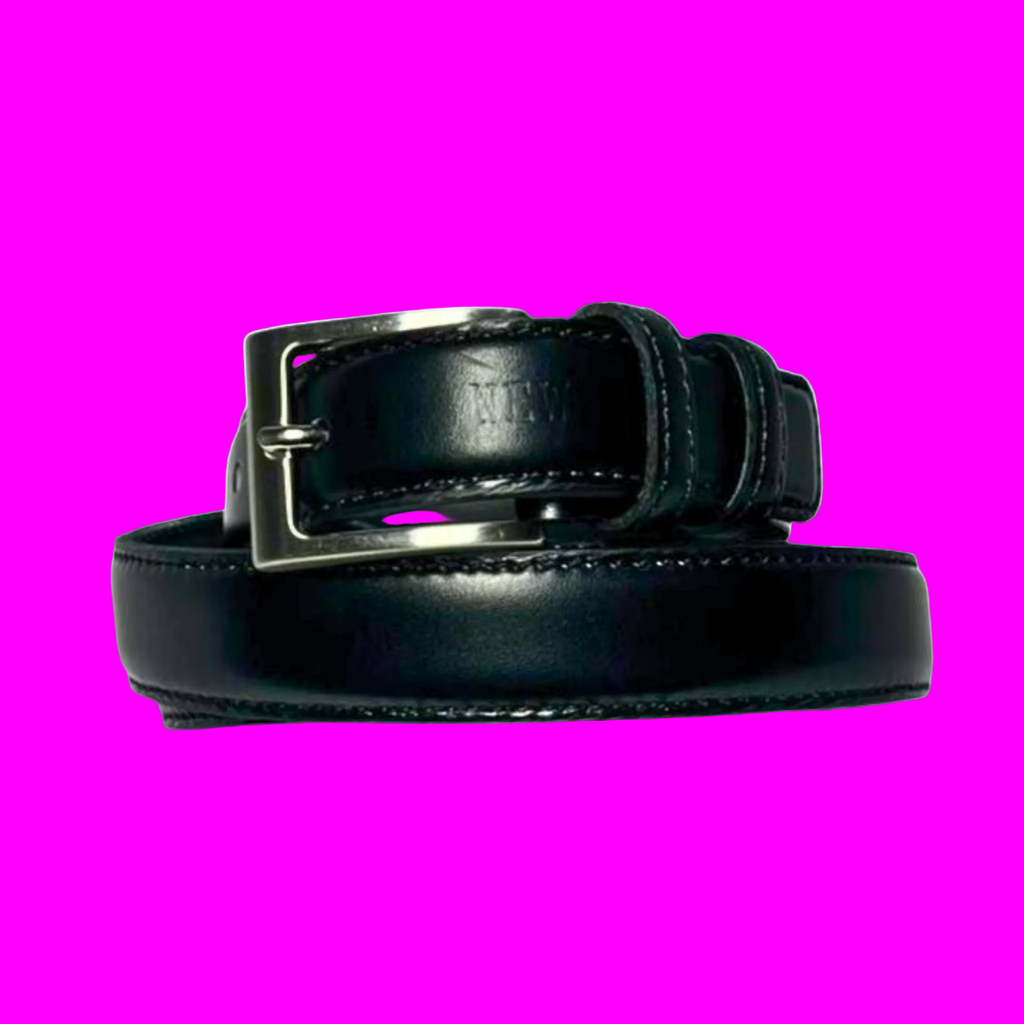 Cintura Donna Vera Pelle Nera New Gersi